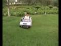 Electric hummer toy car