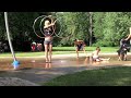 Hula hoop - Turbo Girl ! Promotion for Turbo Fest 2012 6-8 january 2012, Quebec