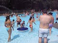In the pool at OE