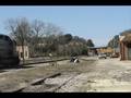CSX Q667-18 and CSX G984-12 at Hamlet (3-18-06)