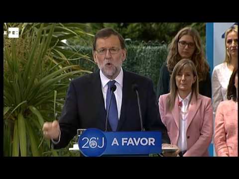 26J: Rajoy avisa de que PSOE y Ciudadanos no sumarán y por eso necesitan a Podemos
