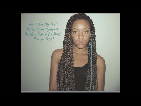 how to dye twists