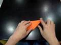 Origami crane howto (como hacer una grulla origami)
