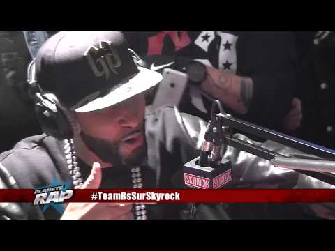 Freestyle de la Team Bs en live dans Planète Rap