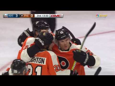 Video: New York Islanders vs Philadelphia Flyers | NHL | OCT-27-2018 | 13:00 EST
