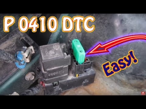 Check Engine Light Code P0410 Secondary Air Injection System Chevy Blazer GMC Jimmy S10