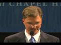 UNC-Chapel Hill Chancellor-Elect Holden Thorp's Remarks 1