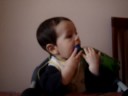 Jugando con la botella....