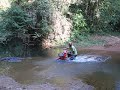 Motorbike fording