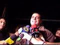 CHAVISTAS FILMANDO Y MOTORIZADOS EN ACTITUD AGRESIVA