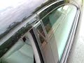 chris skateboarding on the back of the car