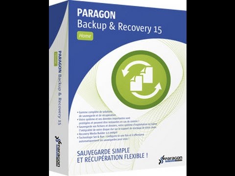 Restauration image disque avec Paragon Backup & Recovery