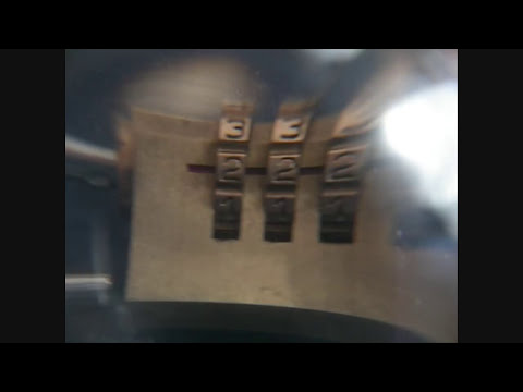 How To: Crack Combination Lock (3 seconds, no tools)