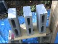 Washer Slug vs Cinder Blocks Washer Slug vs Cinder Blocks