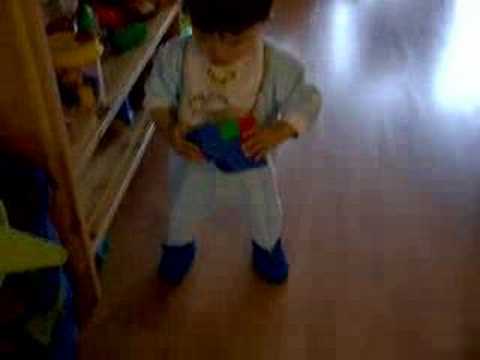 Noah practicing 2