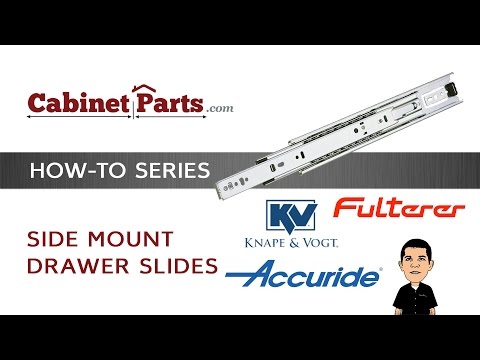 how to attach drawer slides