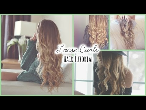how to get loose curls