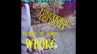 Functional Obedience - Wrong