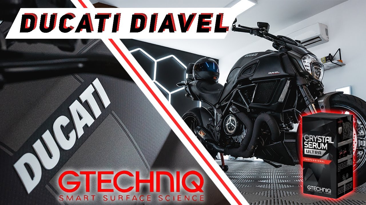 Ducati Diavel \\ Gtechniq Crystal Serum Ultra Protection
