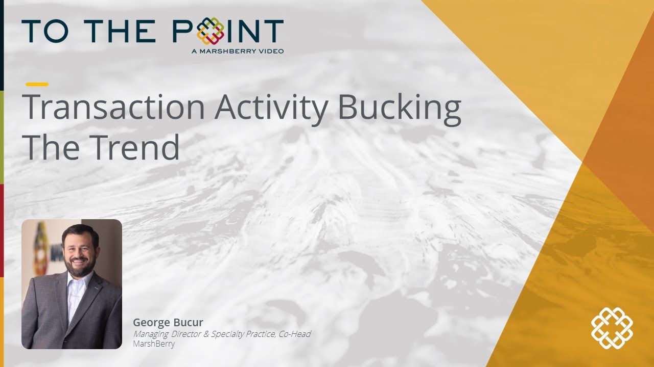 Thumbnail for Bucking The Trend: Specialty Distributors Lead the Charge in M&A Success video