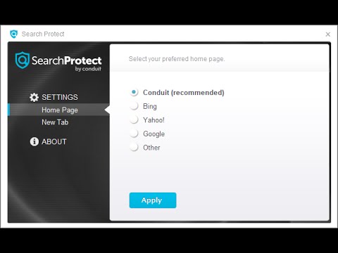 how to remove search protect