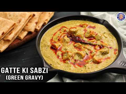 Gatte Ki Sabzi | Besan Gatte Ki Sabzi | Gatta Curry Rajasthani Recipe | Chef Ruchi