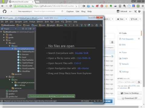 how to enable git in intellij