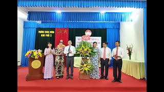 Ngày hội Đại đoàn kết toàn dân tộc khu 2, phường Trưng Vương