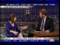 Erin Burnett didn't have time to pay for her dress.