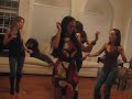 Maritza and the girls dance samba