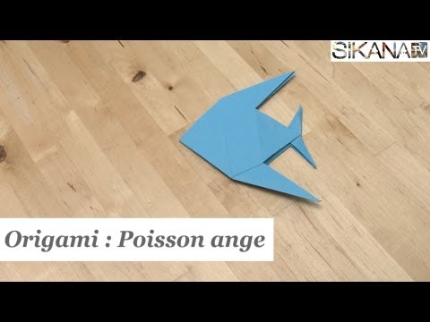 Origami Poisson Ange Educatout