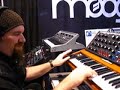 namm 2008 eric levy at the moog booth