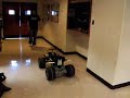 mini darpa 2006 7 autonomous robot takes first steps