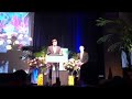 matt damon presents his childhood best friend matt damon with the santa barbara international film festival's modern master award at the arlington theatre. (...