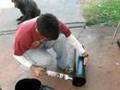 Stove Pipe Preparation and Installation WHAT FUN!!!