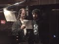 Petrucci and Portnoy dancing