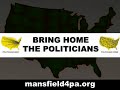 Robert Allen Mansfield - Pennsylvania Governor - BRING HOME THE POLITICIANS