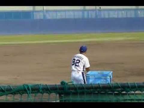 20080429_ノックを受ける堂上直倫と谷哲也
