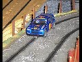 maqueta de rally en diferentes climas