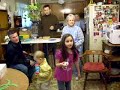 feisty 86 year old playing wii bowling being bossy