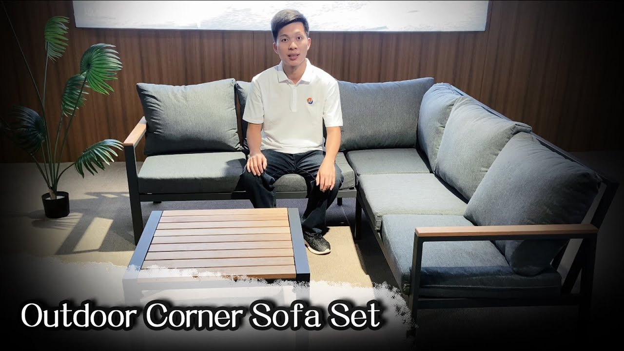 Outdoor Corner Sofa Set - Jason