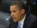 Barack Obama Questions Petraeus in September 2007