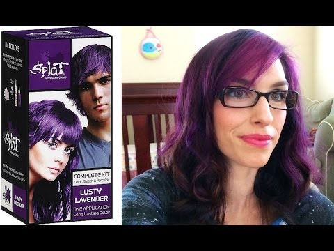 how to apply splat hair dye