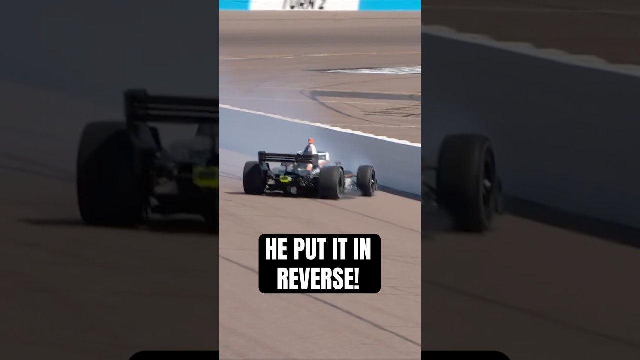 BACK UP, DENNIS 🫨 #INDYCAR