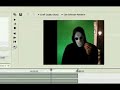 Super impose animated backgrounds/cartoons into your video