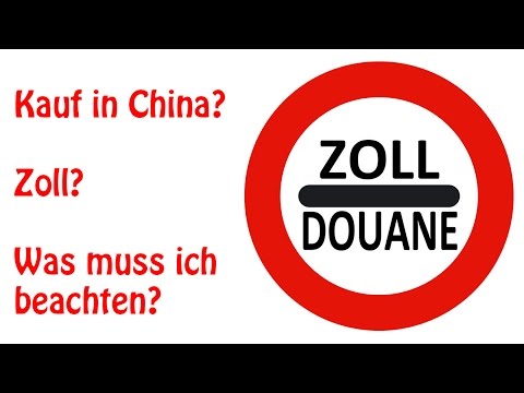 Wie ist das eigentlich mit dem Zoll?