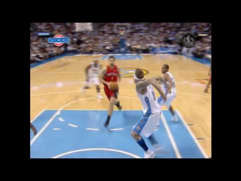 Andrea Bargnani Takes It to the Rack