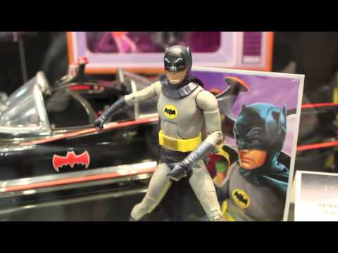 Mattel Batman 1966 TV Series, DC Universe Classics & Watchmen SDCC 2013 Display