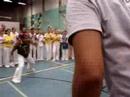 Roda of the higher cords at the 1e capoeirafestival and Batizado of Professor Mourão in Wageningen Holland