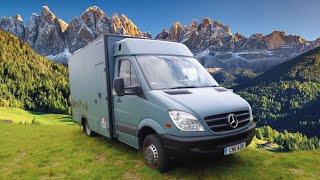 The BEST AMBULANCE CONVERSION we've had on the channel | INSANE CAMPERVAN w/ EPIC CINEMA π by Nate Murphy